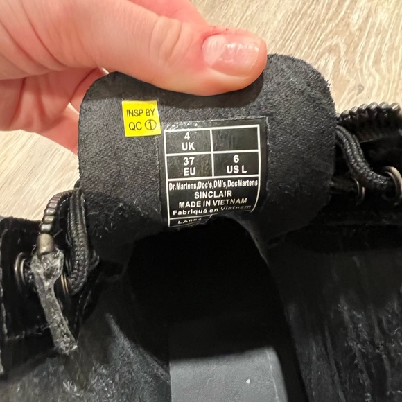 RARE Dr. Martens Sinclair embossed wild croc platform boot - Picture 5 of 5